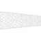 Ekena Millwork Set of Four Panels for 94 1/2"W x 24 1/4"H Garland Fretwork Wainscot Wall Paneling WPKP12X01X47GRD - alternate 1